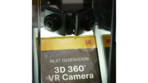 Kodak debuts 8K 360 camera, foldable 3D 360 camera prototypes