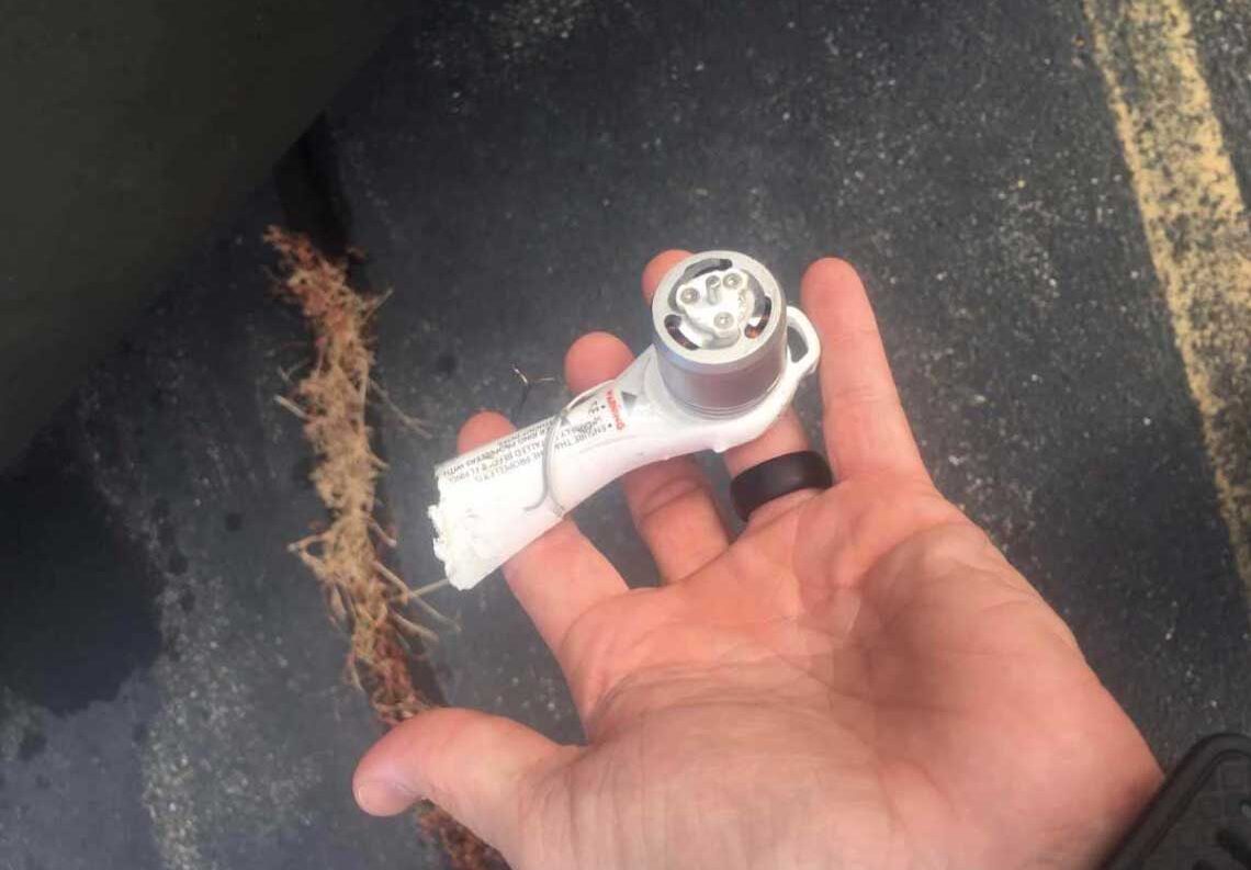 DJI Phantom 4 collides with US Army helicopter