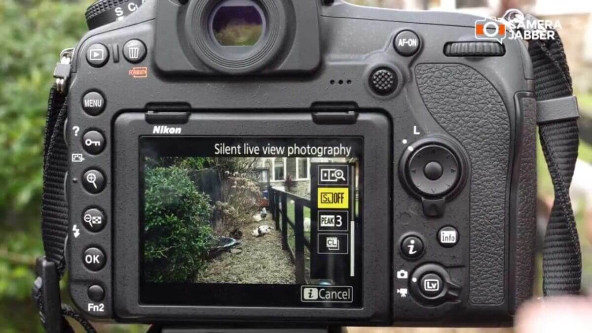 Nikon D850 quiet mode: how to set up Silent Live View Photography