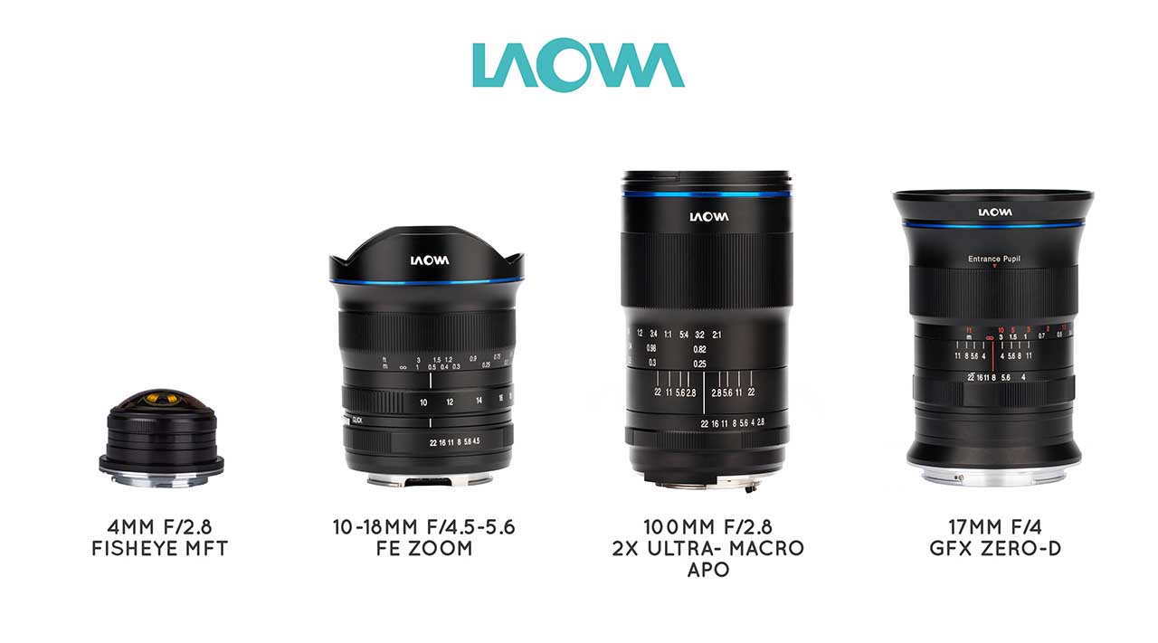 Venus Optics drops four new Laowa lenses, from 4mm to 100mm f/2.8