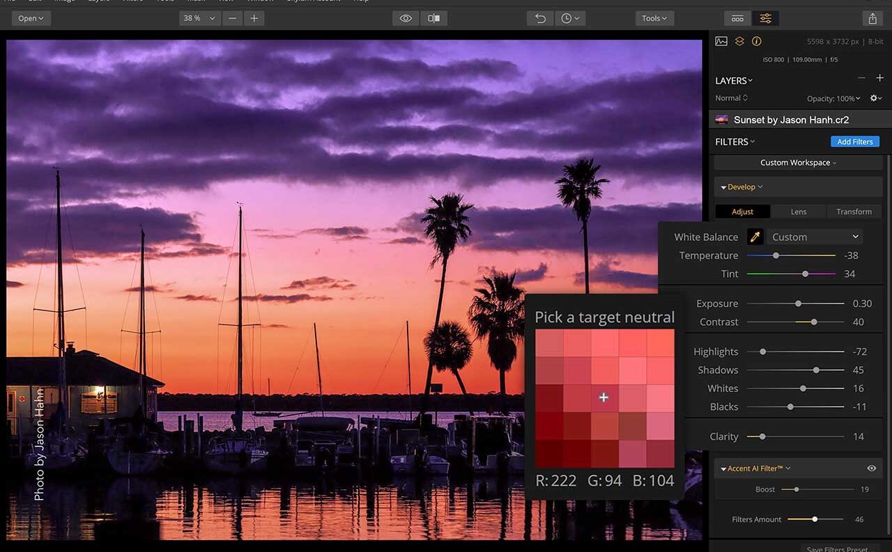 Skylum updates Luminar to add DNG profiles, faster raw editing