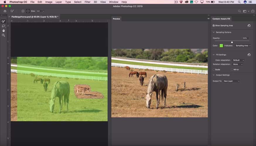 Adobe teases new Content-Aware Fill upgrade for Photoshop CC 2019