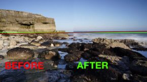 Five minute Photoshop Levelling horizons