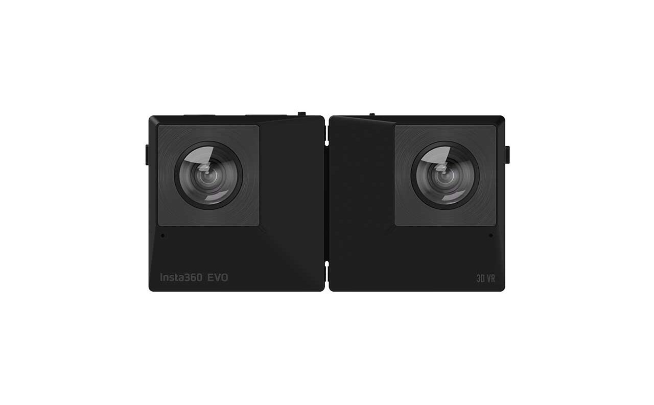 Insta360 EVO is a foldable camera that shoots 360, 180 3D