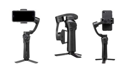 Benro launches 3XS Lite foldable gimbal for smartphones