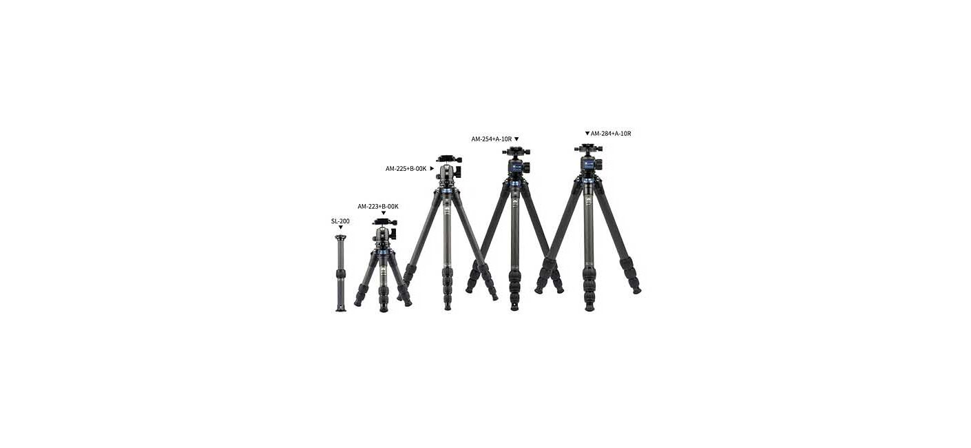 Sirui announces AM-2 Travel carbon fibre tripod series