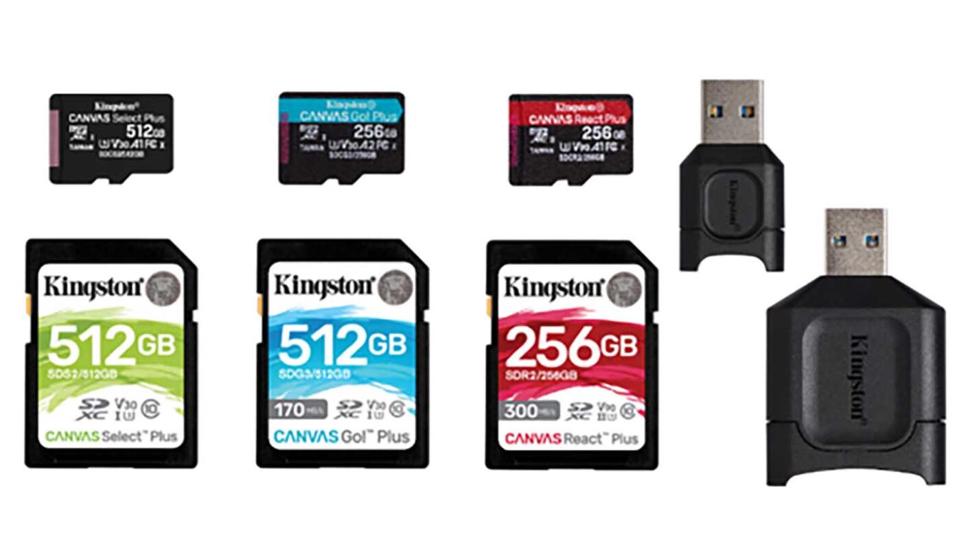 Kingston Canvas SD Cards