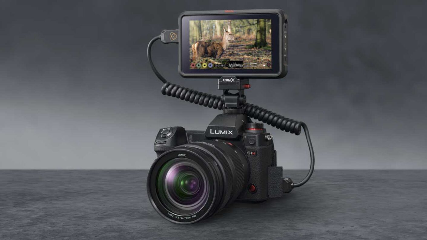 Panasonic Lumix S1H firmware update adds raw video data output via HDMI