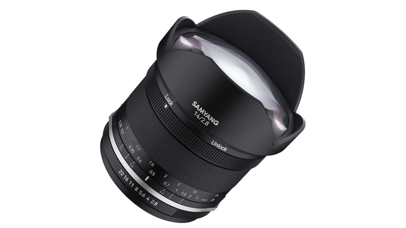 Samyang launches MF 14mm f/2.8 Mk2 lens