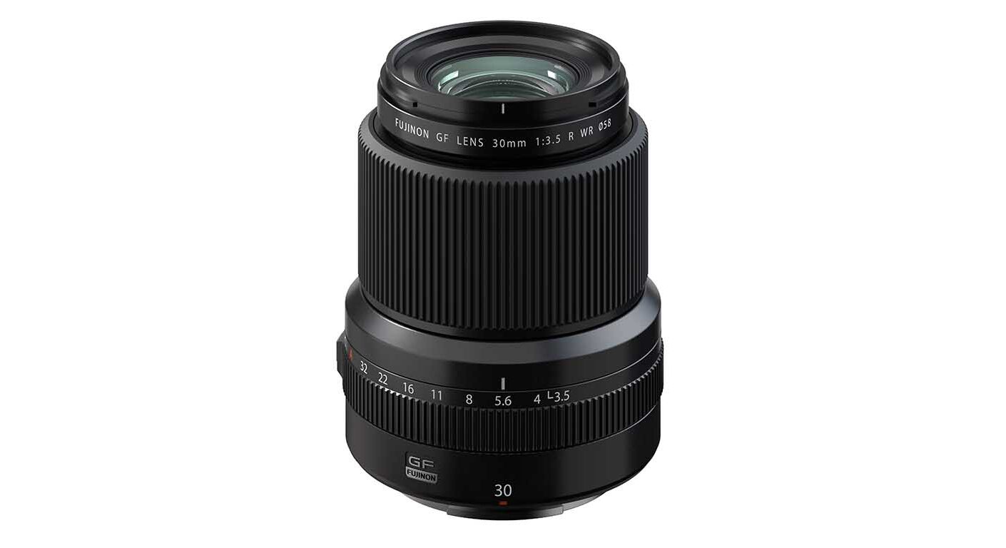 Fujifilm launches Fujinon GF30mm F3.5 R WR lens