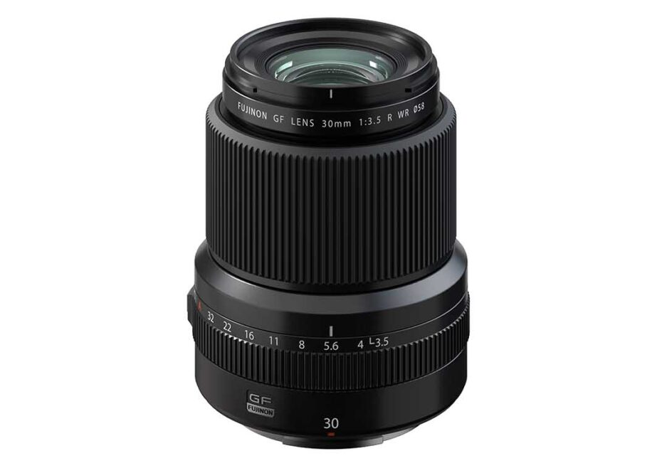 Fujifilm launches Fujinon GF30mm F3.5 R WR lens