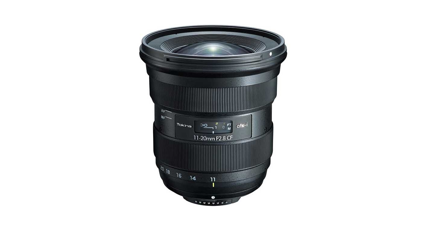 Tokina launches ATX-i 11-20mm f/2.8 CF lens for Canon, Nikon