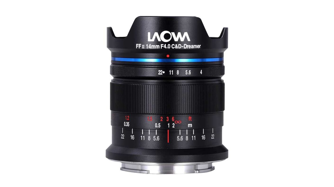 Venus Optics launches Laowa 14mm f/4 FF RL Zero-D lens