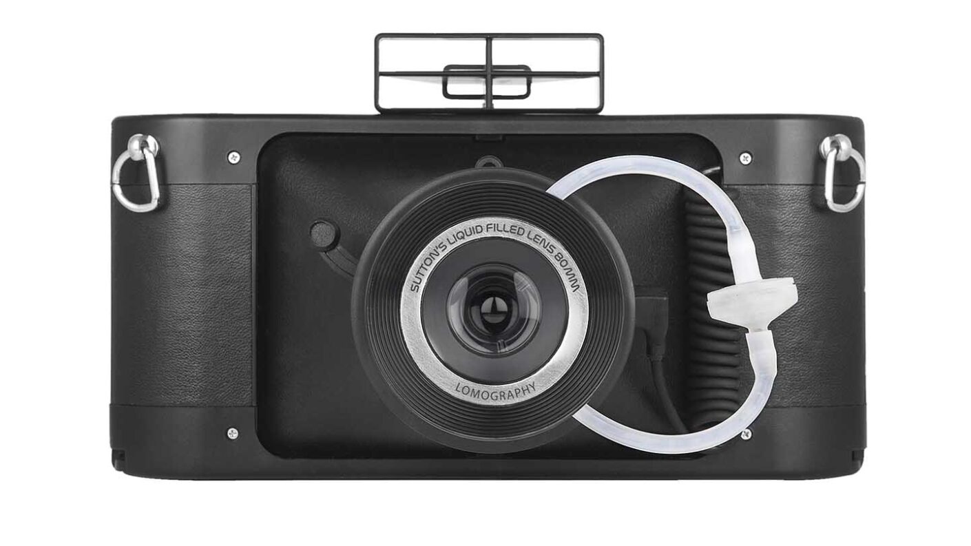 Lomography debuts HydroChrome Sutton’s Panoramic Belair Camera with liquid lens