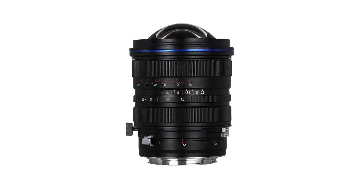 Venus Optics unveils Laowa 15mm f/4.5 Zero-D Shift lens