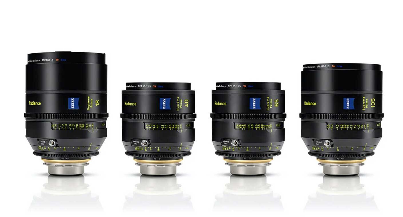 Zeiss adds 18mm, 40mm, 65mm, 135mm T1.5 cine prime lenses