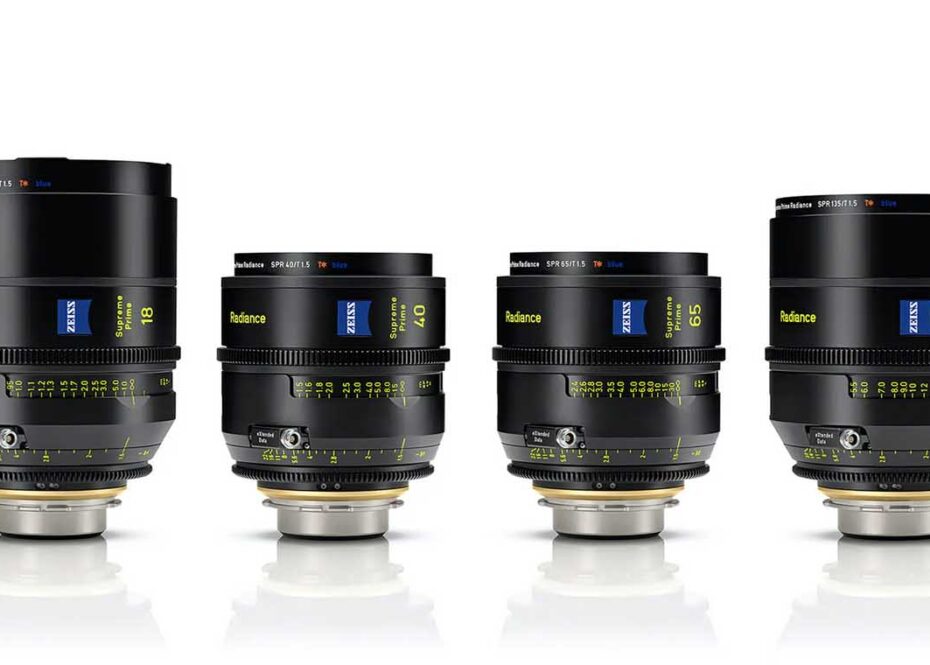 Zeiss adds 18mm, 40mm, 65mm, 135mm T1.5 cine prime lenses